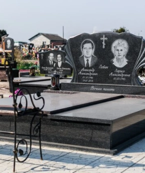 Памятник двойной 14